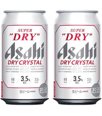 Amazon.co.jp: アサヒ スーパードライ ドライクリスタル 350ml 缶 48本
